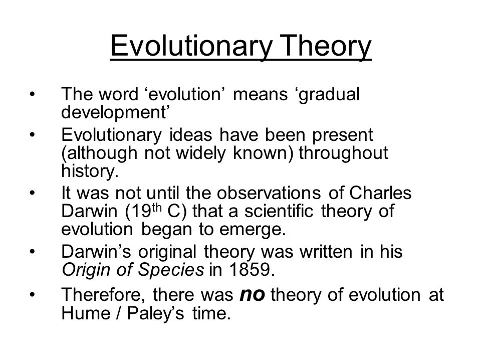 Evolution as fact and theory